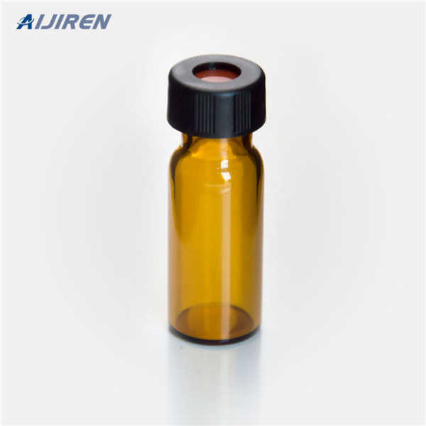 bonded PTFE HPLC sample vials open top cap